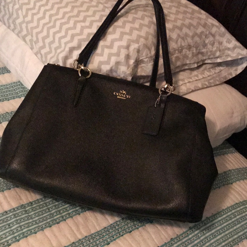 Large Coach tote bag